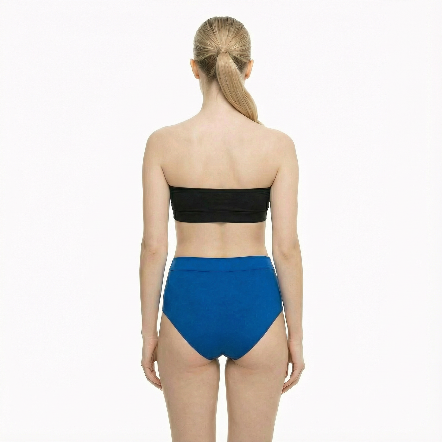 High-waisted menstrual panties blue | Flovela